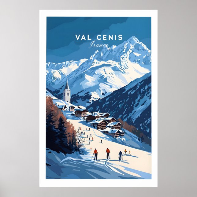 Val Cenis Ski Print 1 (Front)