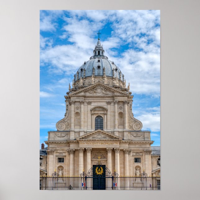 Val-de-Grace Church and Army Hospital in Paris Poster (Front)