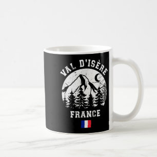 Val Disère France Alps Ski Resort Alpine Skiing Fr Coffee Mug