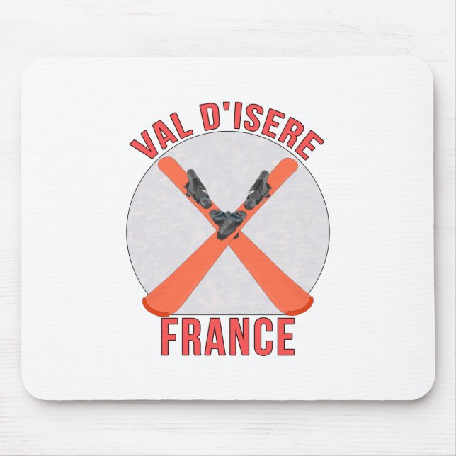 Val d'Isere, France Mouse Pad (Front)
