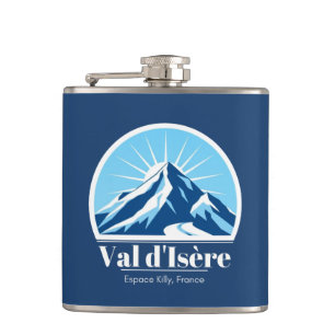 Val d'Isère France ski resort   Hip Flask