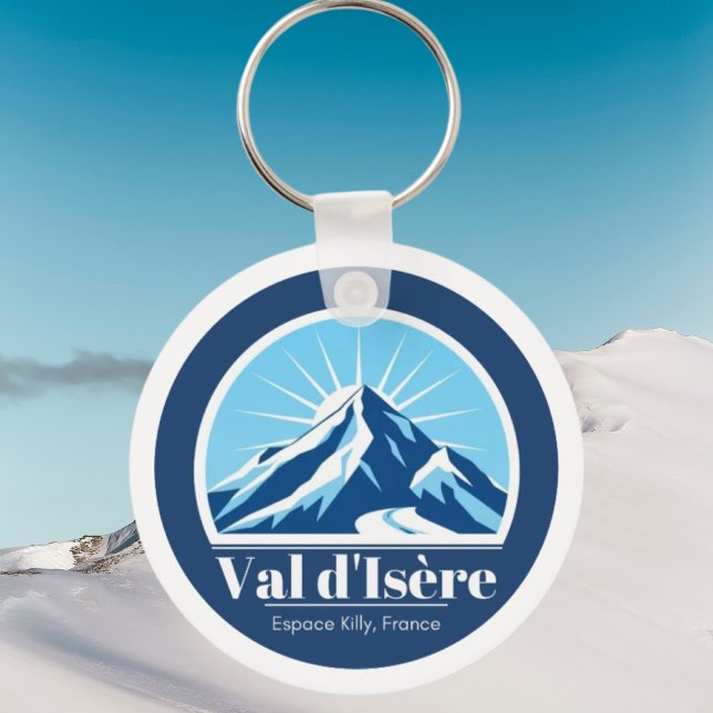 Val d'Isère France ski resort   Key Ring (Creator Uploaded)