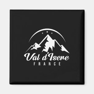 Val D'isere France Ski Resort Skiing Snowboarding Magnet
