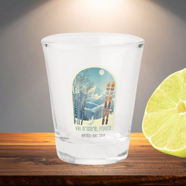 Val d'Isère France vacation après ski shot glass (Creator Uploaded)