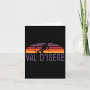 Val D'isere French Alps France Ski Resort Snowboar Card