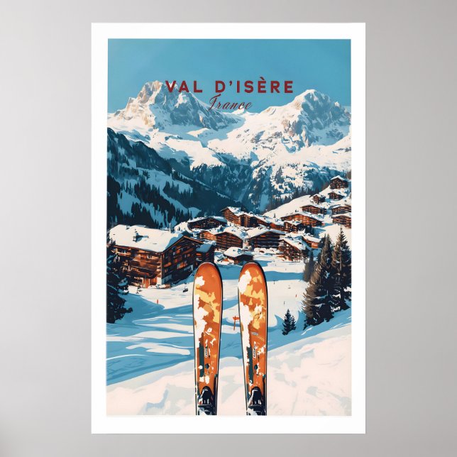 Val-dIsère Ski Print 1 (Front)