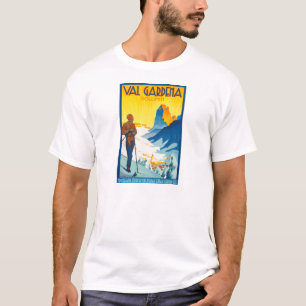Val Gardena Dolomiti vintage ad T-Shirt