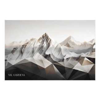 Val Gardena Sunrise Photo Print