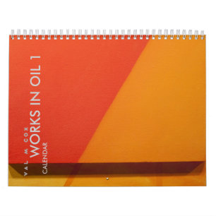 VAL M COX CALENDAR-WORKS IN OIL 1-U.S. edition Calendar