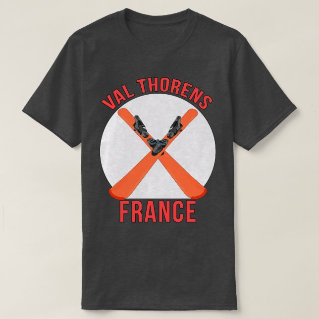 Val Thorens France T-Shirt (Design Front)