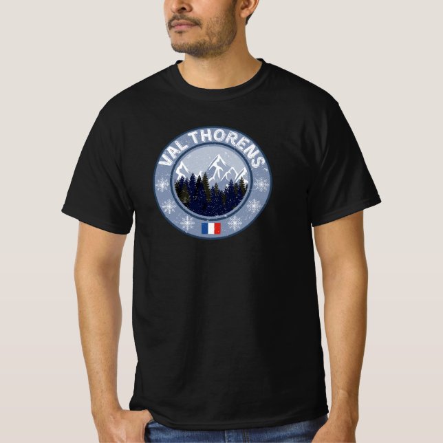 Val Thorens Ski Resort T-Shirt (Front)