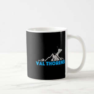 Val thorens skiing snowboarding france resort coffee mug