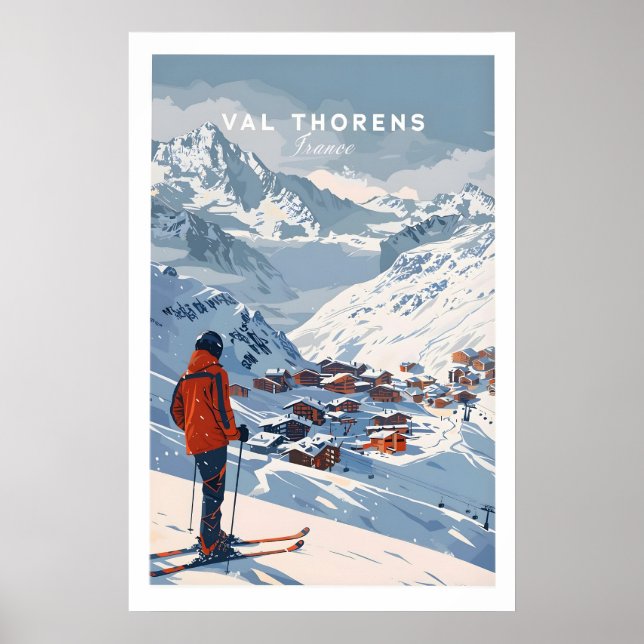 Val Thorens Wall Art Print 1 (Front)