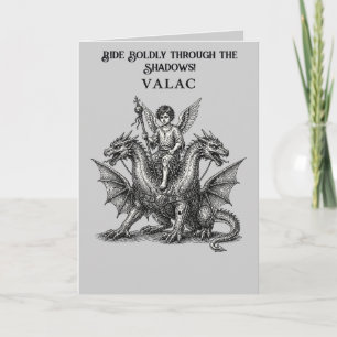 Valac Dragon Rider of the Ars Goetia Card