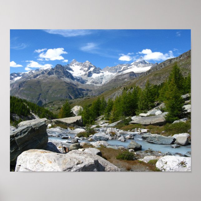 Valais Alps Poster (Front)
