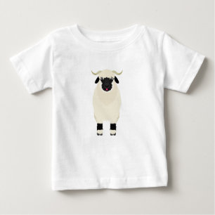 Valais Black Nose Sheep Baby T-Shirt