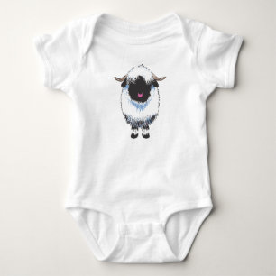 VALAIS Black Nose Sheep Babysuit Baby Bodysuit