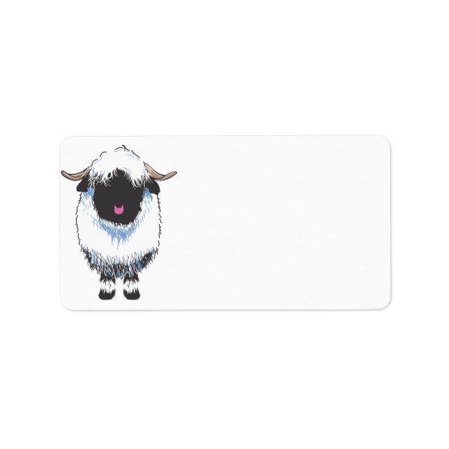 "Valais Black Nose Sheep Labels" Label (Front)