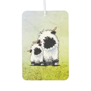 Valais Blacknose Sheep Car Air Freshener