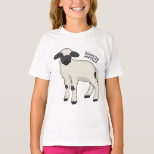 Valais Blacknose sheep cartoon illustration T-Shirt