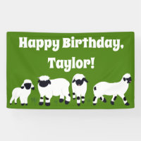 Valais Blacknose Sheep Farm Themed Party