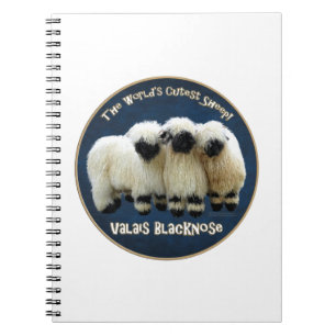 Valais Blacknose - The World's Cutest Sheep! Notebook