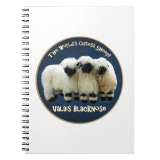 Valais Blacknose - The World's Cutest Sheep! Notebook