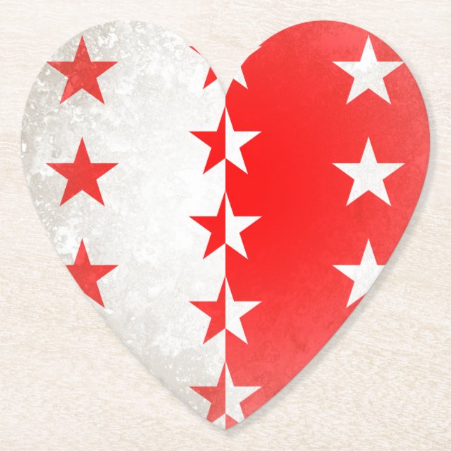 Valais Paper Coaster (Front)