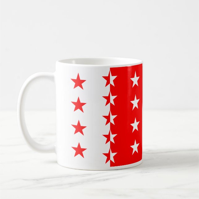 Valais, Switzerland Coffee Mug (Left)