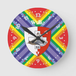Valais Switzerland Suisse clock