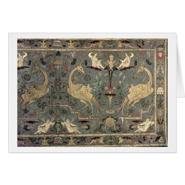 Valance of Renaissance design, 17th century (silk) (Front Horizontal)
