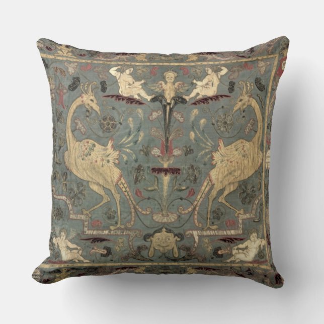 Valance of Renaissance design, 17th century (silk) Cushion (Front)