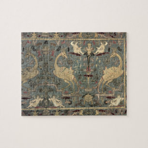 Valance of Renaissance design, 17th century (silk) Jigsaw Puzzle