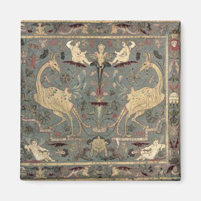 Valance of Renaissance design, 17th century (silk) Magnet (Front)