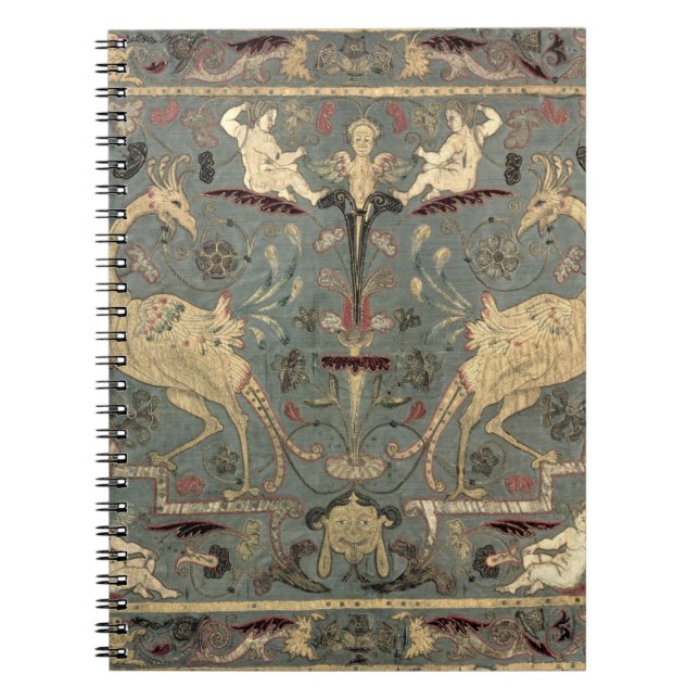 Valance of Renaissance design, 17th century (silk) Notebook (Front)