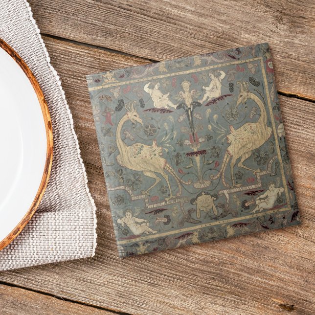 Valance of Renaissance design, 17th century (silk) Tile (Creator Uploaded)