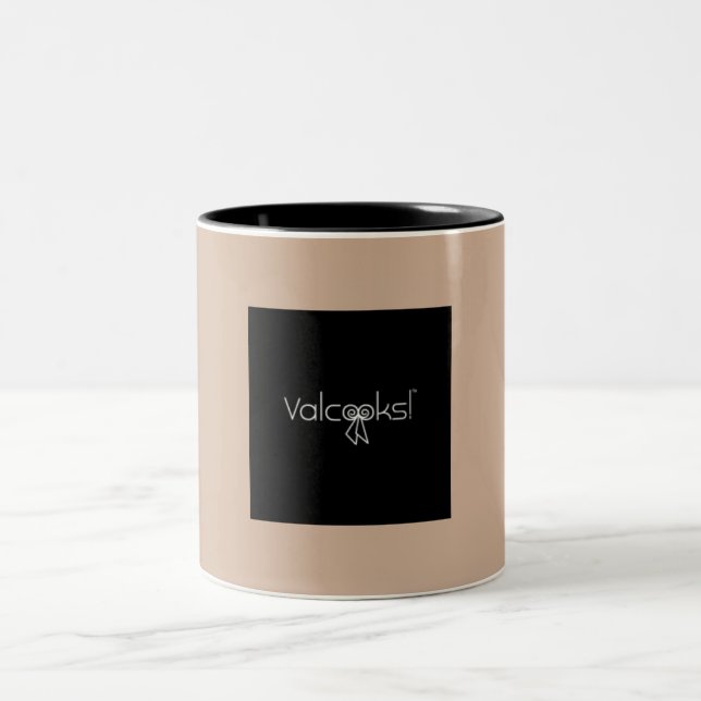 Valcooks 12 oz three tone coffee mug (Center)