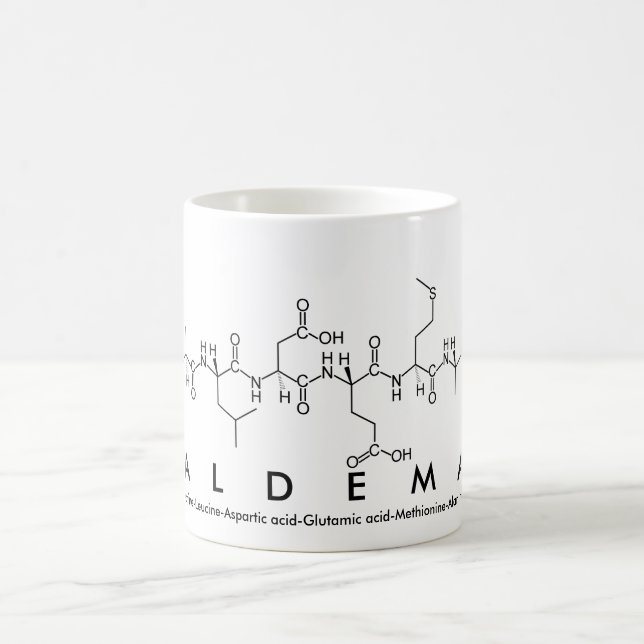 Valdemar peptide name mug (Center)