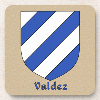 Valdez Heraldic Shield Coaster