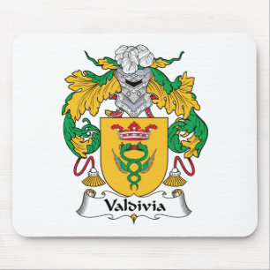 Valdivia Family Crest Mouse Pad