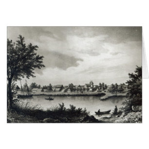 Valdivia, from 'The History of Chile'engraved