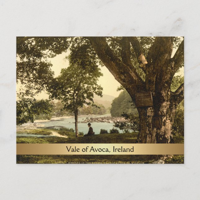 Vale of Avoca, County Wicklow, Ireland Postcard (Front)