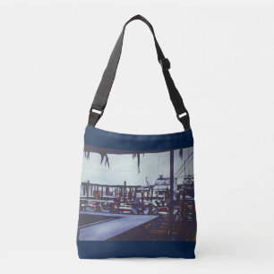 Valebtine's View, Harbour Island, Bahamas Crossbody Bag