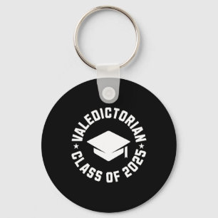 Valedictorian Cl Of 2025 Graduation Key Ring