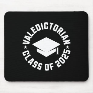 Valedictorian Cl Of 2025 Graduation  Mouse Pad