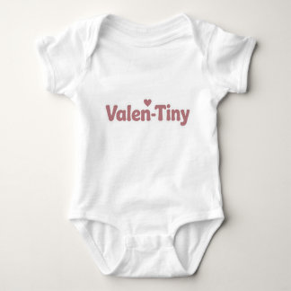 Valen-Tiny Cute & Funny Valentine Outfit for Baby Bodysuit