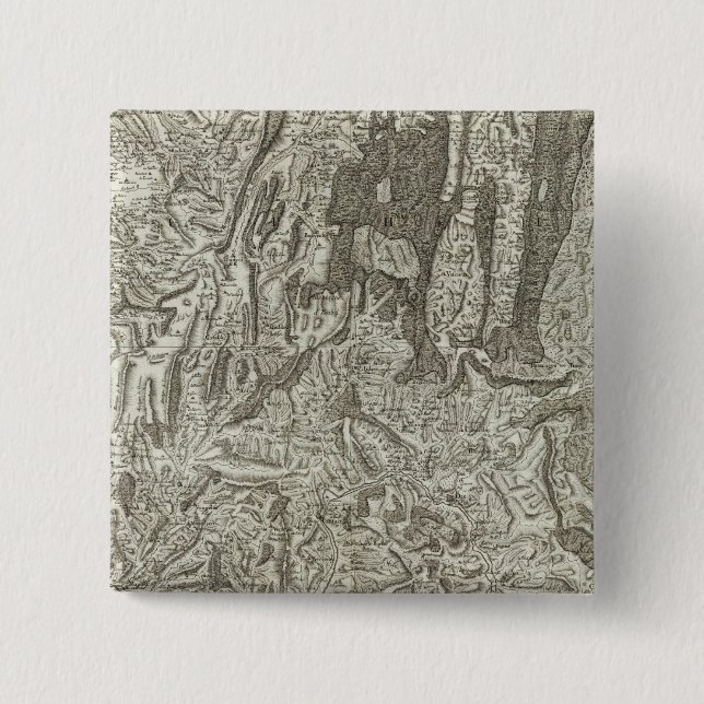 Valence 15 Cm Square Badge (Front)