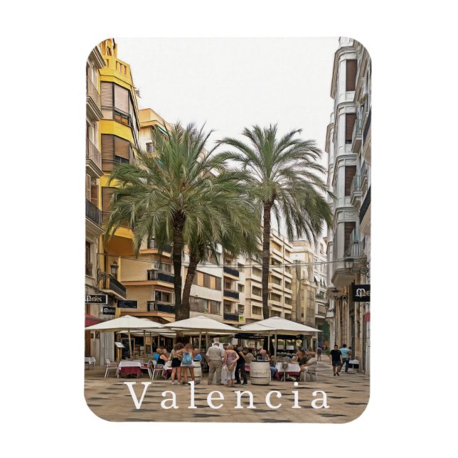 Valencia. #28.   magnet (Vertical)