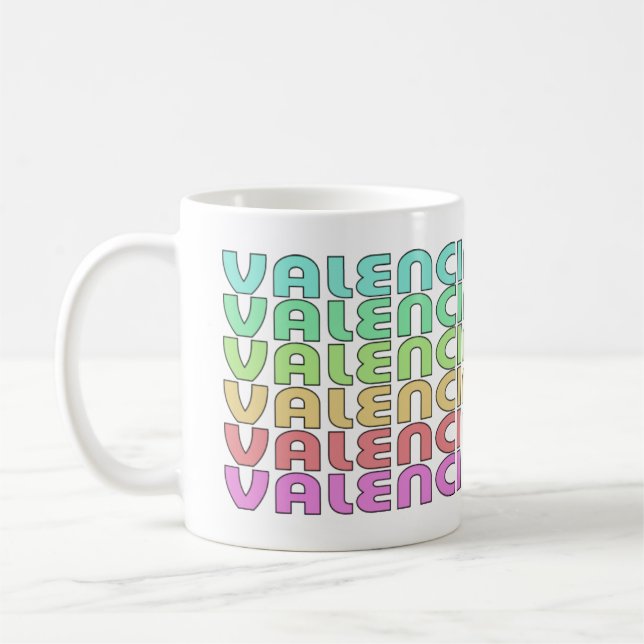 Valencia Cafe con Leche Mug (Left)