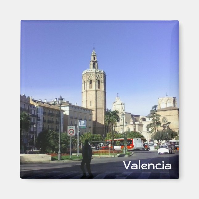 Valencia - Catedral Magnet (Front)